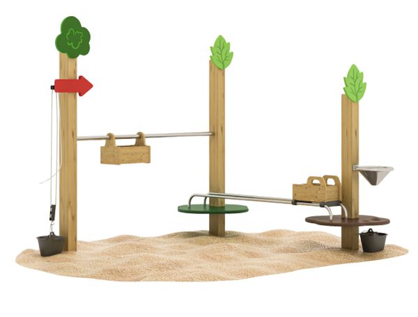 Sandspielanlage Baustelle